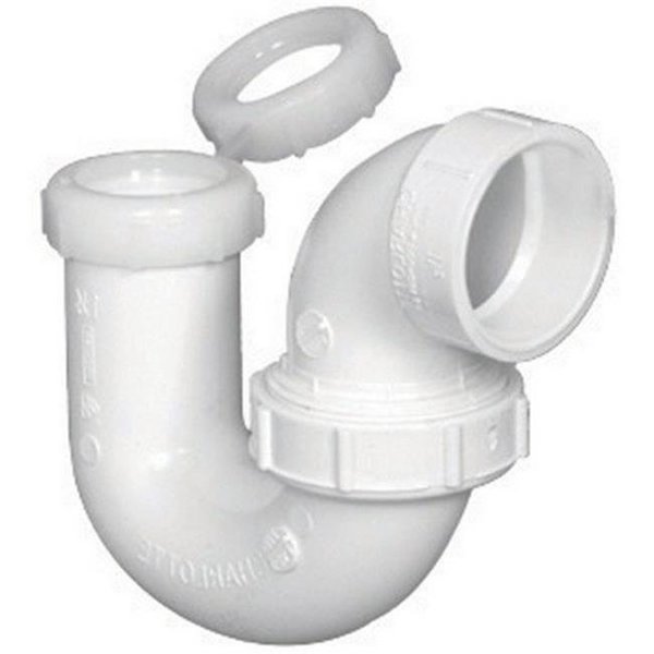Homecare Products PVC00711P0600HA 1.5 in. PVC P-Trap HO160488